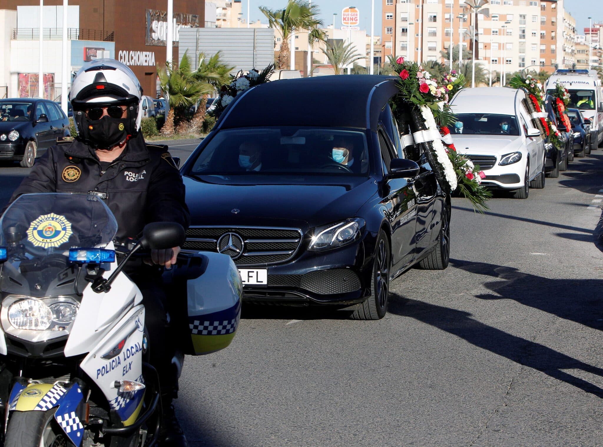 Funeral por las víctimas de Elche.