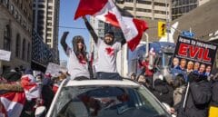 Estado de emergencia en la capital de Canadá por las protestas de camioneros antivacuna
