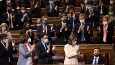 Casado se despide del Congreso: "Entiendo la política como la entrega a los compañeros"