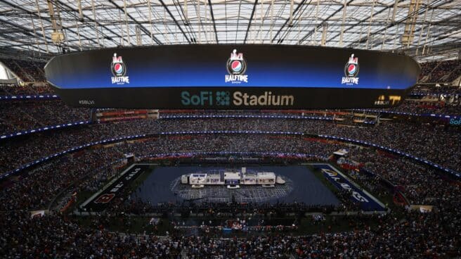 Espectáculo del descanso de la 56 edición de la Super Bowl LVI en el SoFi Stadium, Inglewood, California