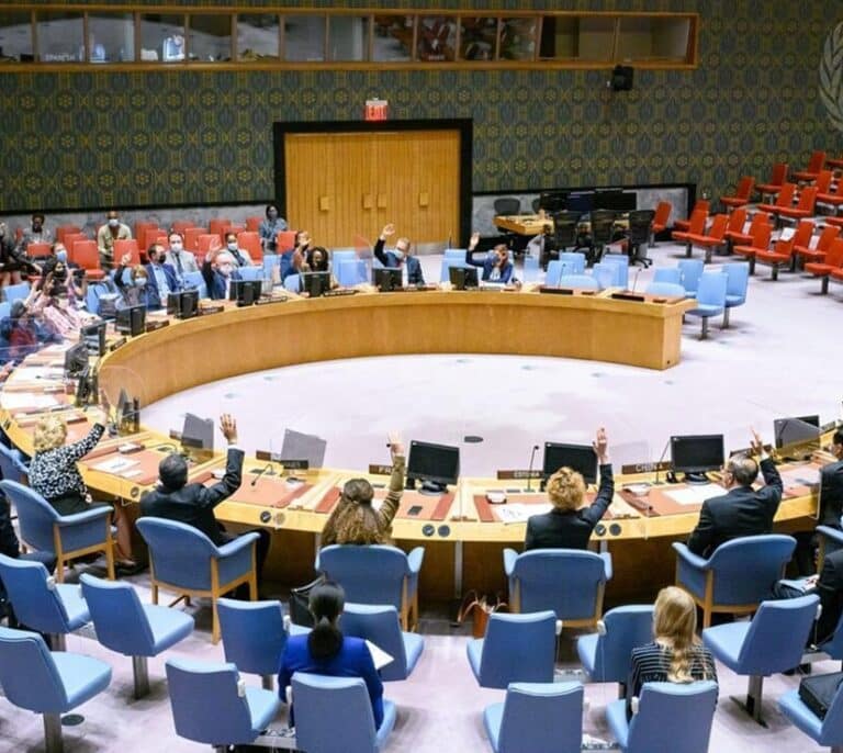 Rusia veta la resolución de condena de la invasión a Ucrania en el Consejo de Seguridad de la ONU