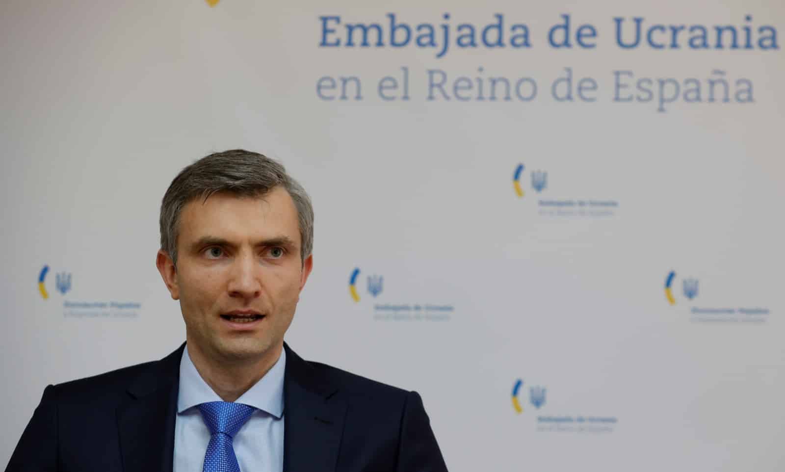 El número dos de la embajada de Ucrania en España, Dmytro Matriuschenko