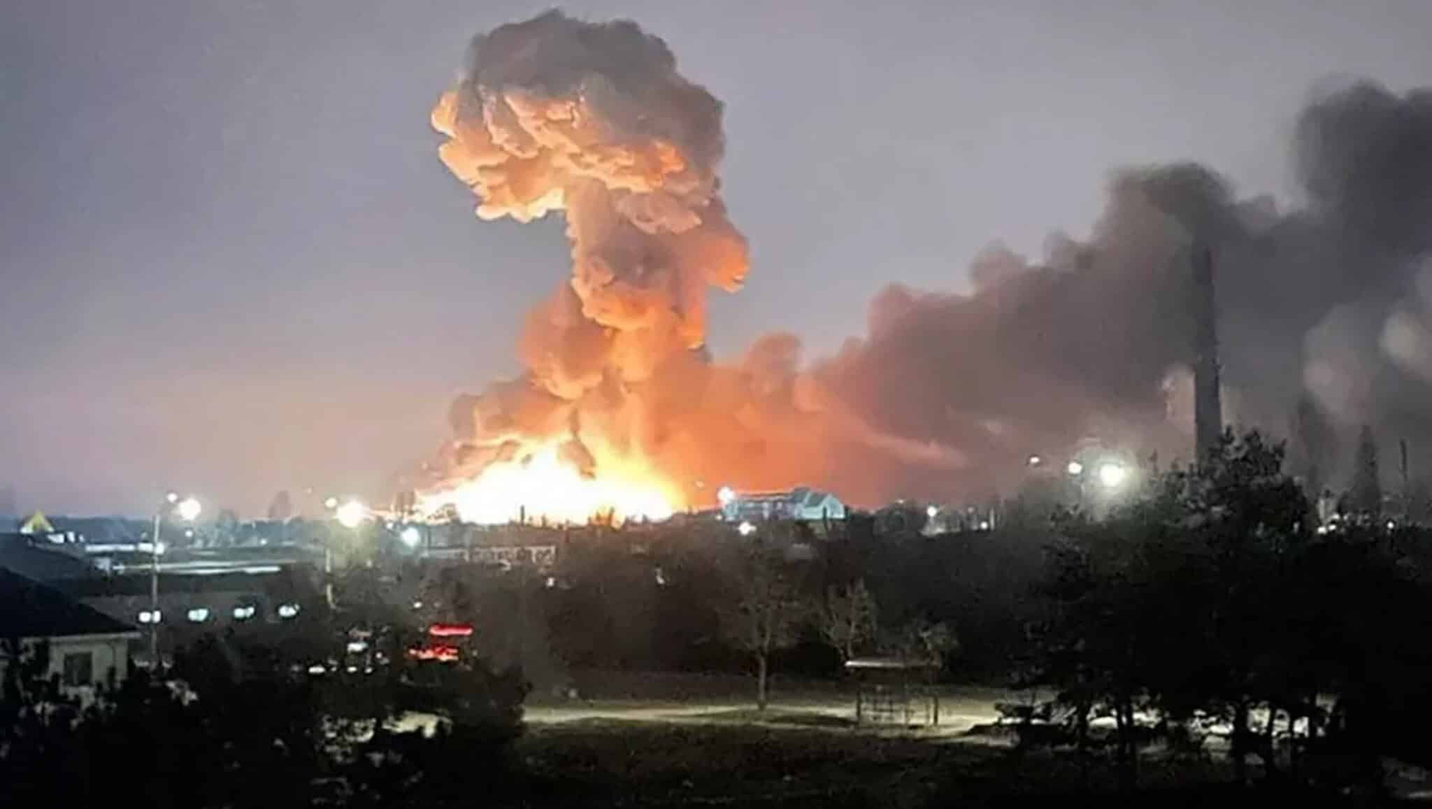Explosión en Kiev (Ucrania)