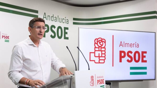 El secretario provincial del PSOE de Almería y parlamentario andaluz, José Luis Sánchez Teruel.