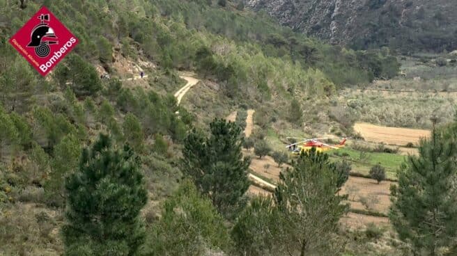 Muere un hombre tras sufrir un desfallecimiento en una ruta senderista en Tárbena