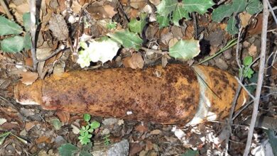 Un vecino localiza una granada de la Guerra Civil en Las Rozas (Madrid)