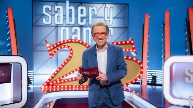 'Saber y Ganar' el programa con sello español que lleva 25 años vigente y lo celebra en prime time por primera vez Jordi Hurtado celebra el 25 aniversario de 'Saber y Ganar'