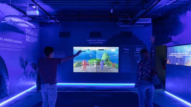Fundación Disa inaugura el primer laboratorio marino interactivo para concienciar sobre el cuidado de los océanos Laboratorio marino de la fundación Disa