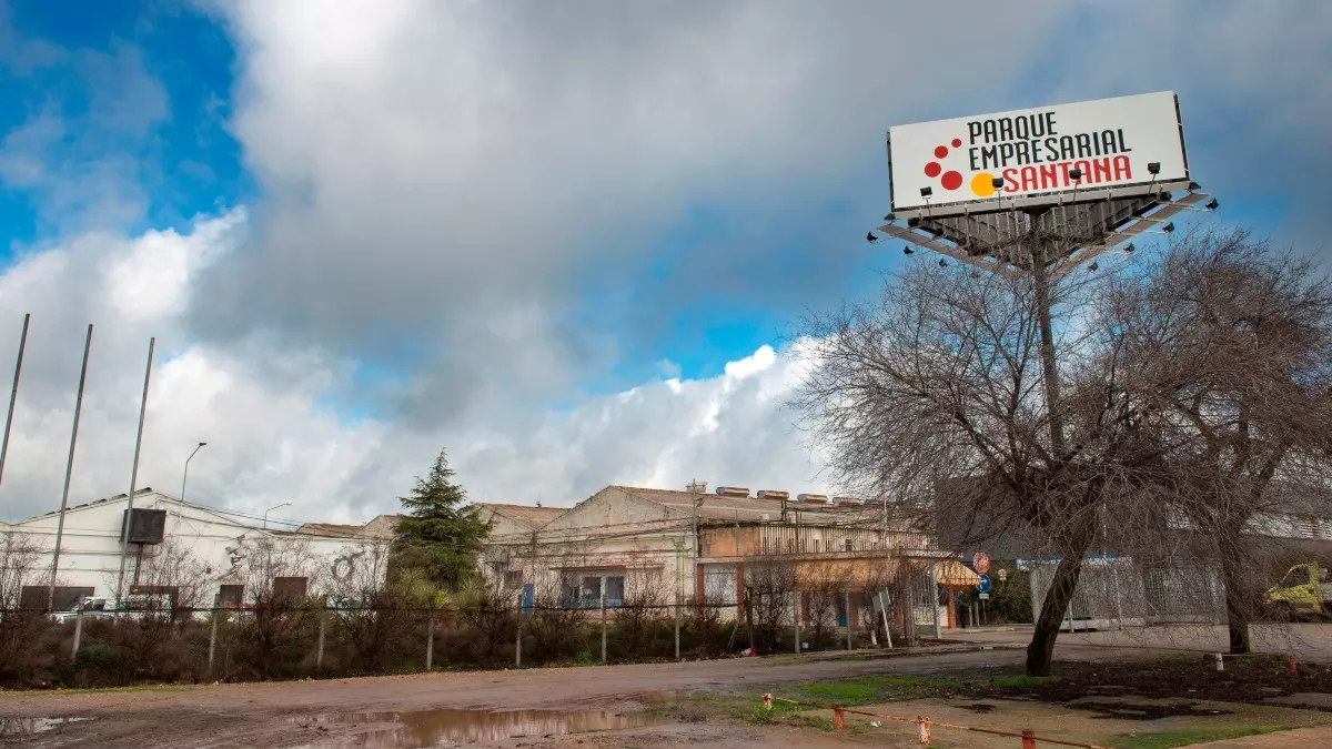 Parque empresarial de Linares (Jaén) en el que se encontraba la factoría de Santana Motor.