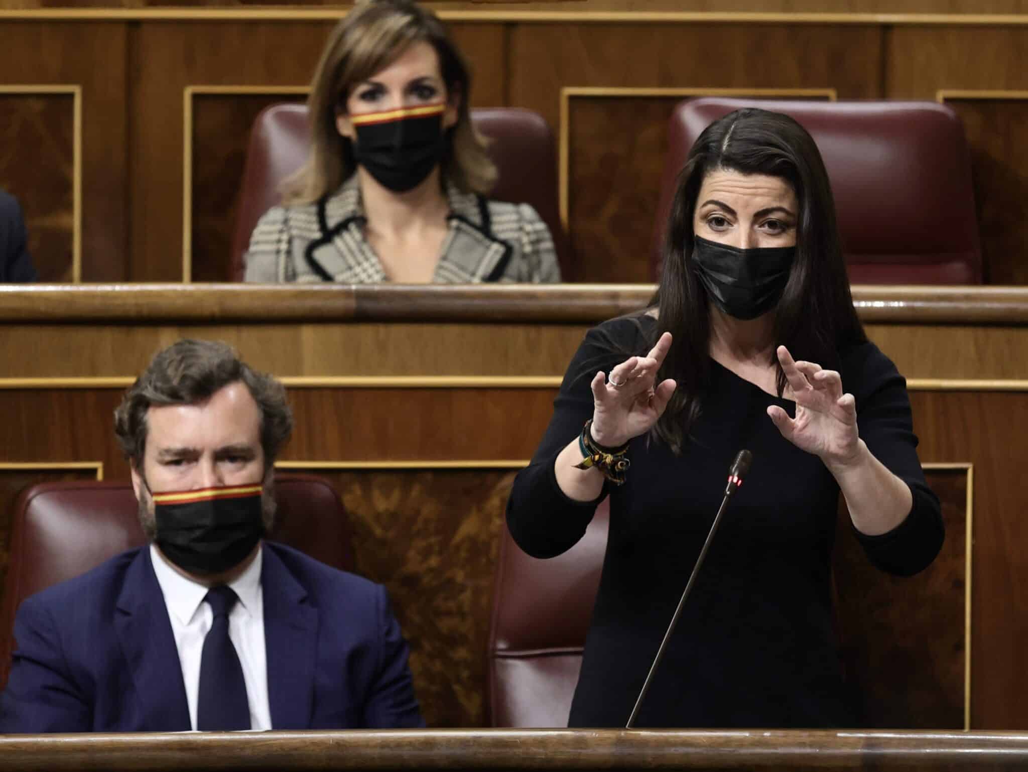 La secretaria general de Vox en el Congreso, Macarena Olona