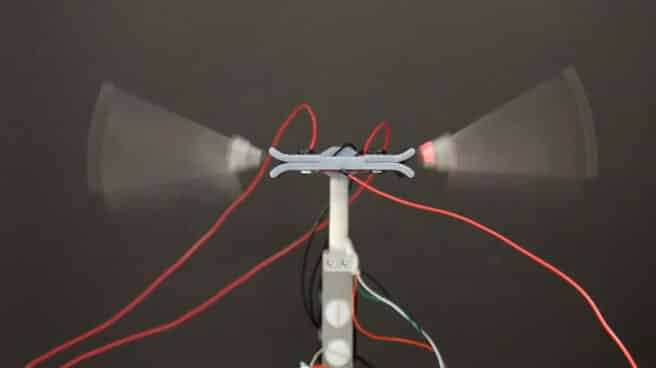 microrobot Microrobot volador de la Universidad de Bristol.