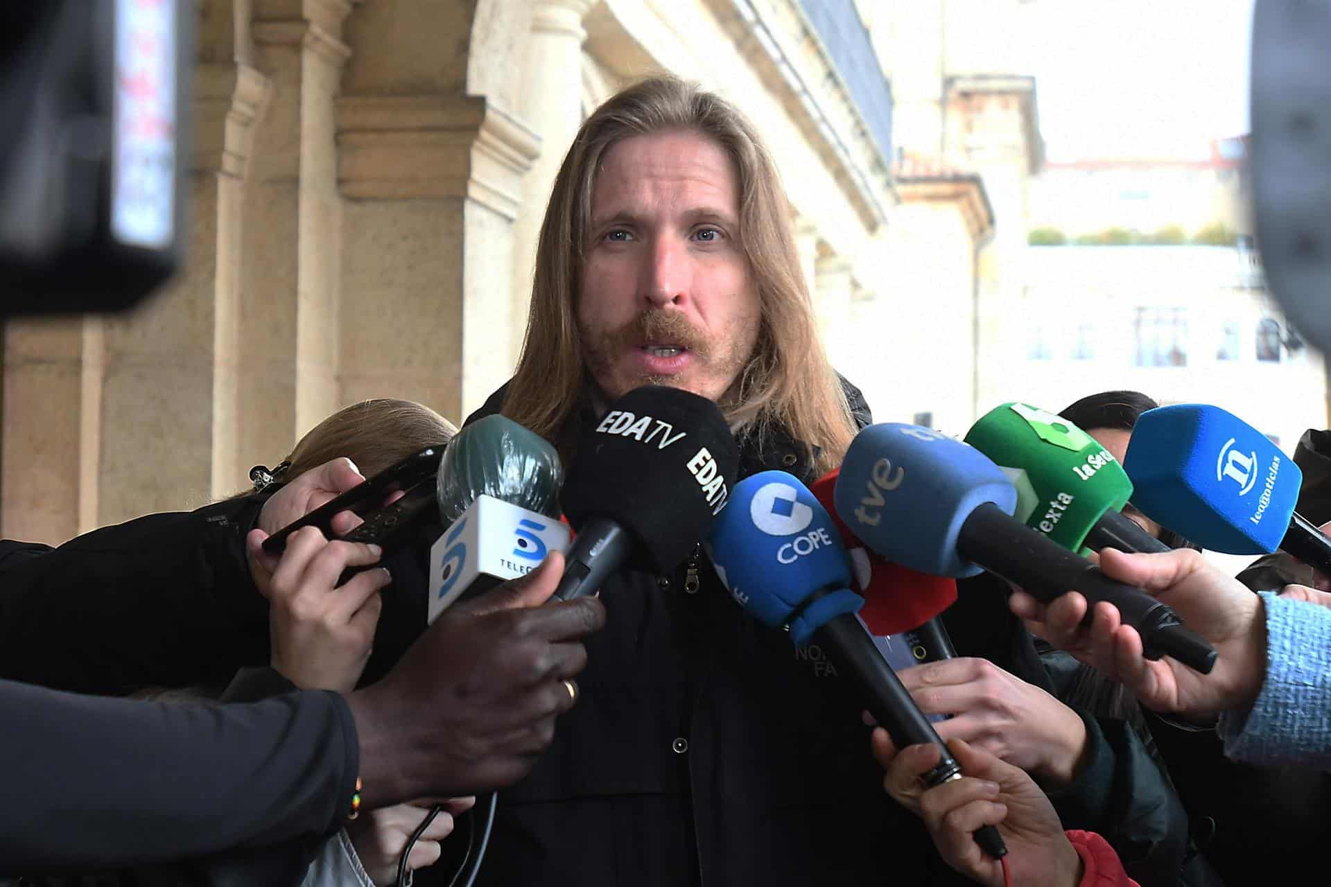 El candidato de Podemos en Castilla y León, Pablo Fernández.