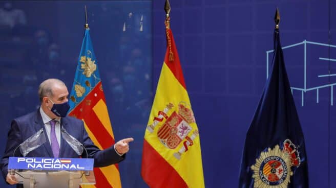 El director general de la Policía, Francisco Pardo Piqueras, en un acto del Cuerpo.