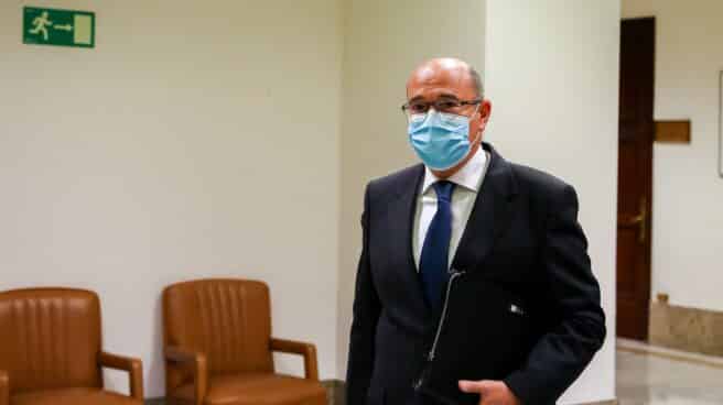 nuevo-veto-marlaska-perez-cobos El coronel de la Guardia Civil Diego Pérez de los Cobos, en el Congreso de los Diputados.