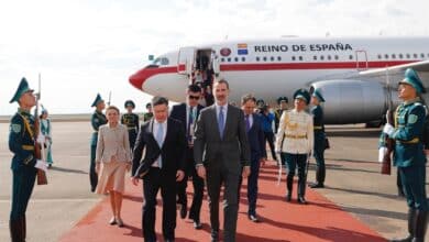 Felipe VI, el gran ausente del viaje a Emiratos, sí acudió a las exposiciones previas