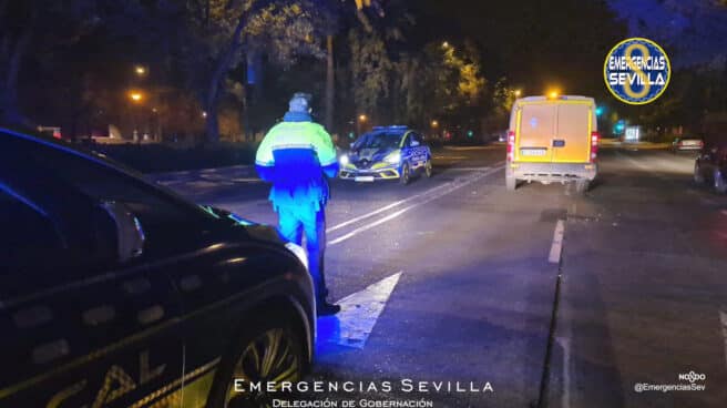 Accidente de moto en Sevilla.