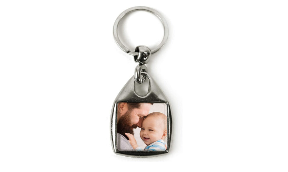 Llavero con foto personalizada para el Día del Padre