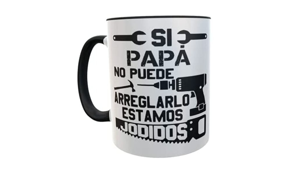 Taza Personalizada Real Madrid Regalo Dia Del Padre