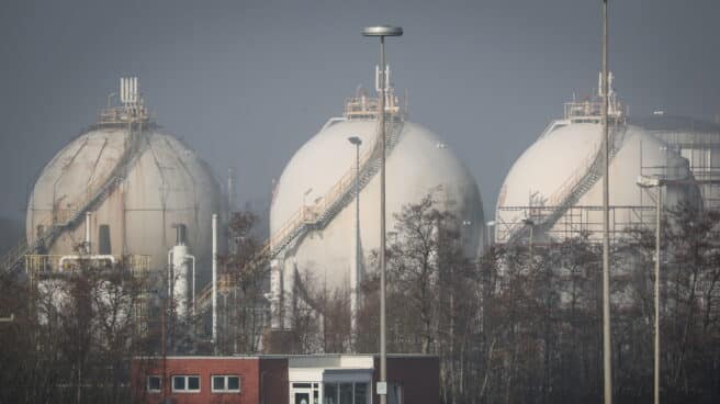 Planta de gas en Alemania. Planta de gas en Alemania.