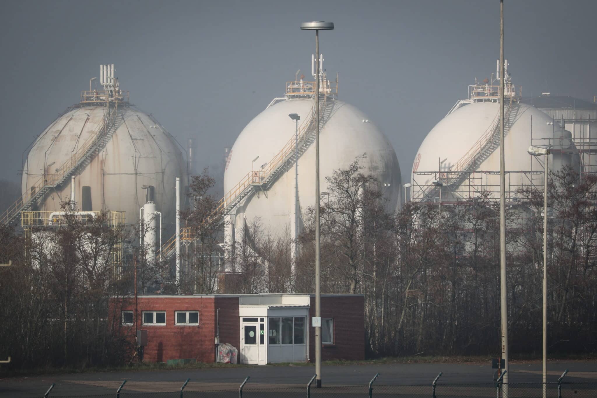 Planta de gas en Alemania.