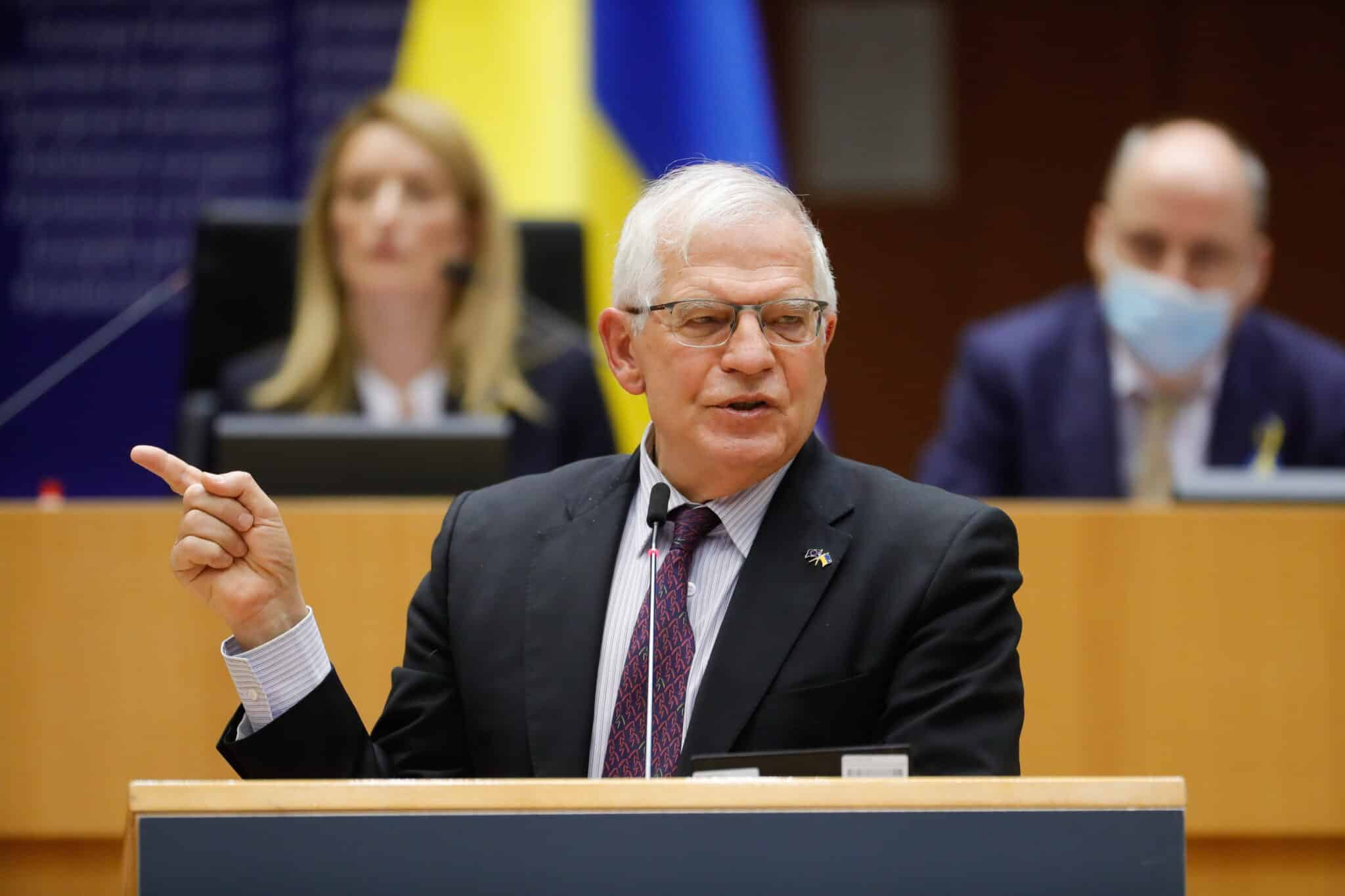 Josep Borrell, en el Parlamento europeo.