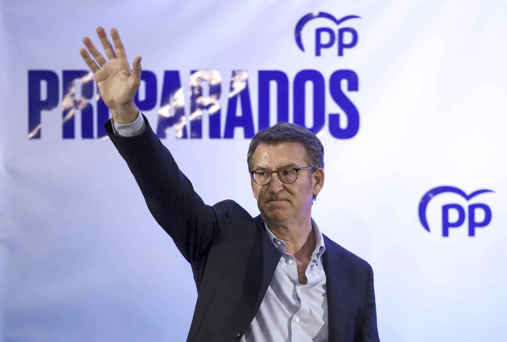 Feijóo se convierte en el candidato más votado en unas primarias del PP