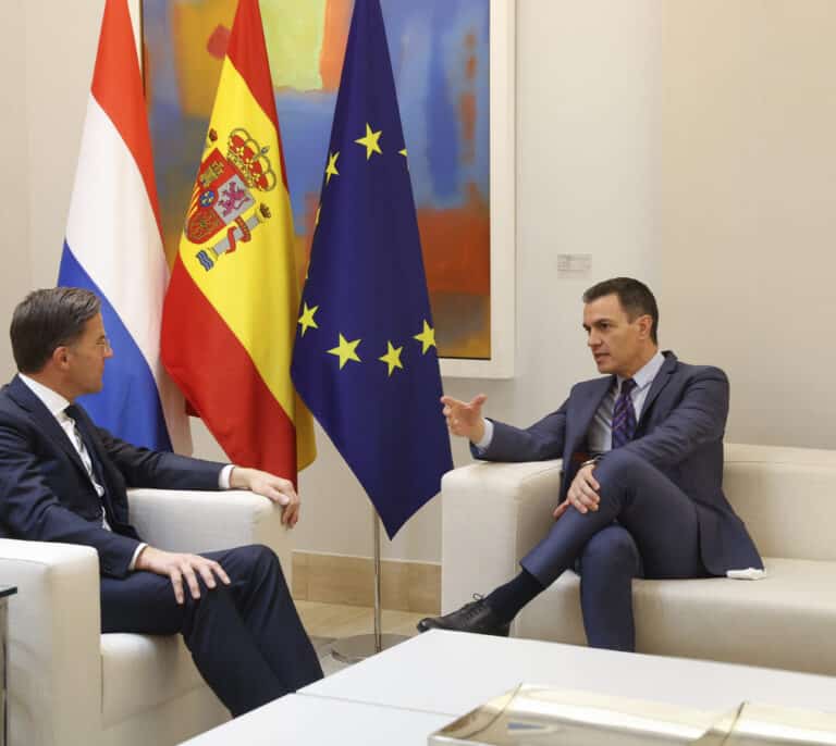 Pedro Sánchez y el primer ministro de Países Bajos llaman a la unidad de Europa en materia energética