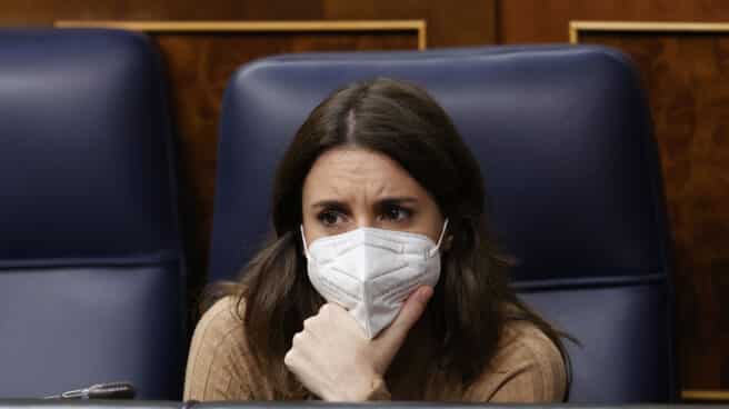 Lo que decía Irene Montero con el IPC en el 1,1%: "Que no vuelvan nunca más" La ministra de Igualdad, Irene Montero durante el pleno del Congreso de los Diputados celebrado este jueves.