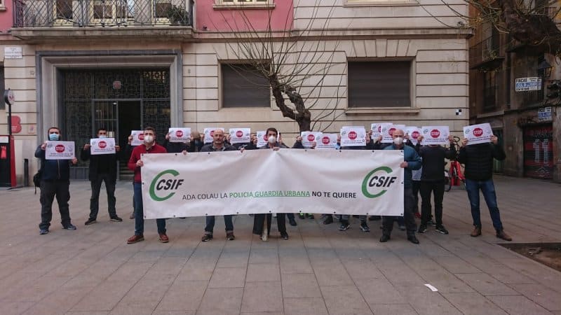 CSIF acusa al Ayuntamiento de Colau de "acoso laboral" en la Guardia Urbana