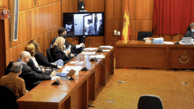 Imagen del juicio celebrado este lunes en la Audiencia Provincial de Murcia