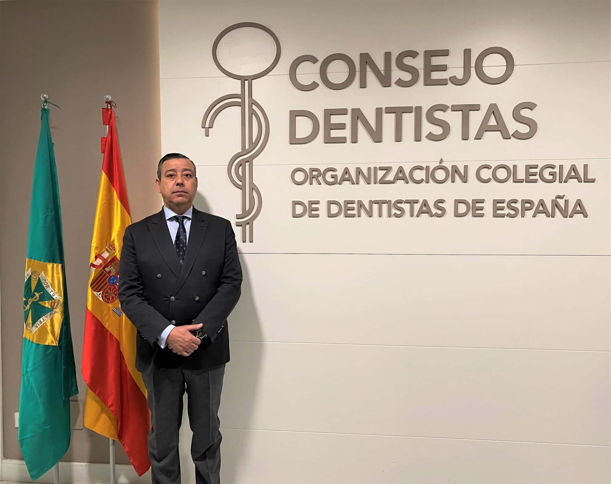 Óscar Castro, presidente del Consejo General de Dentistas.