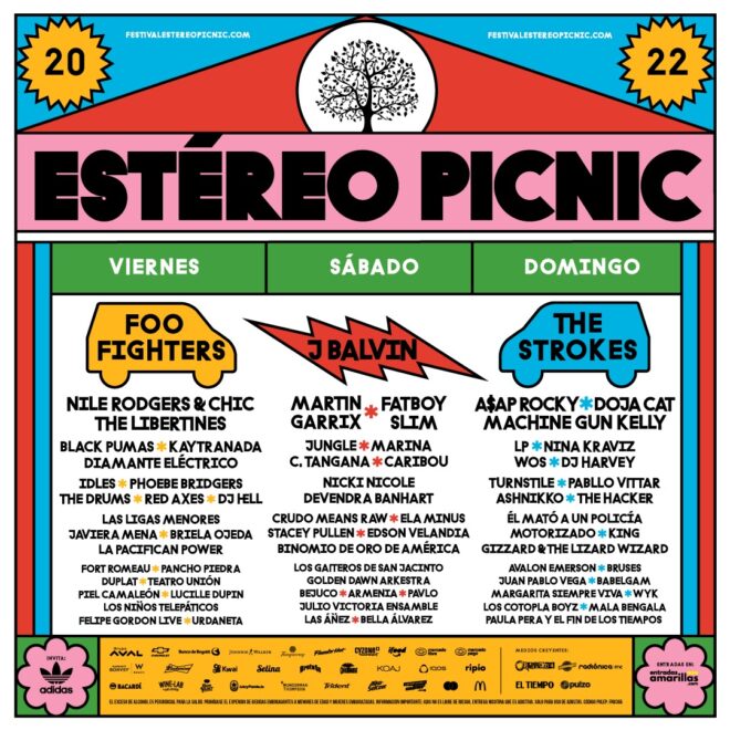 Cartel Estéreo Picnic 2022