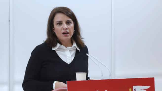 La vicesecretaria general del PSOE, Adriana Lastra