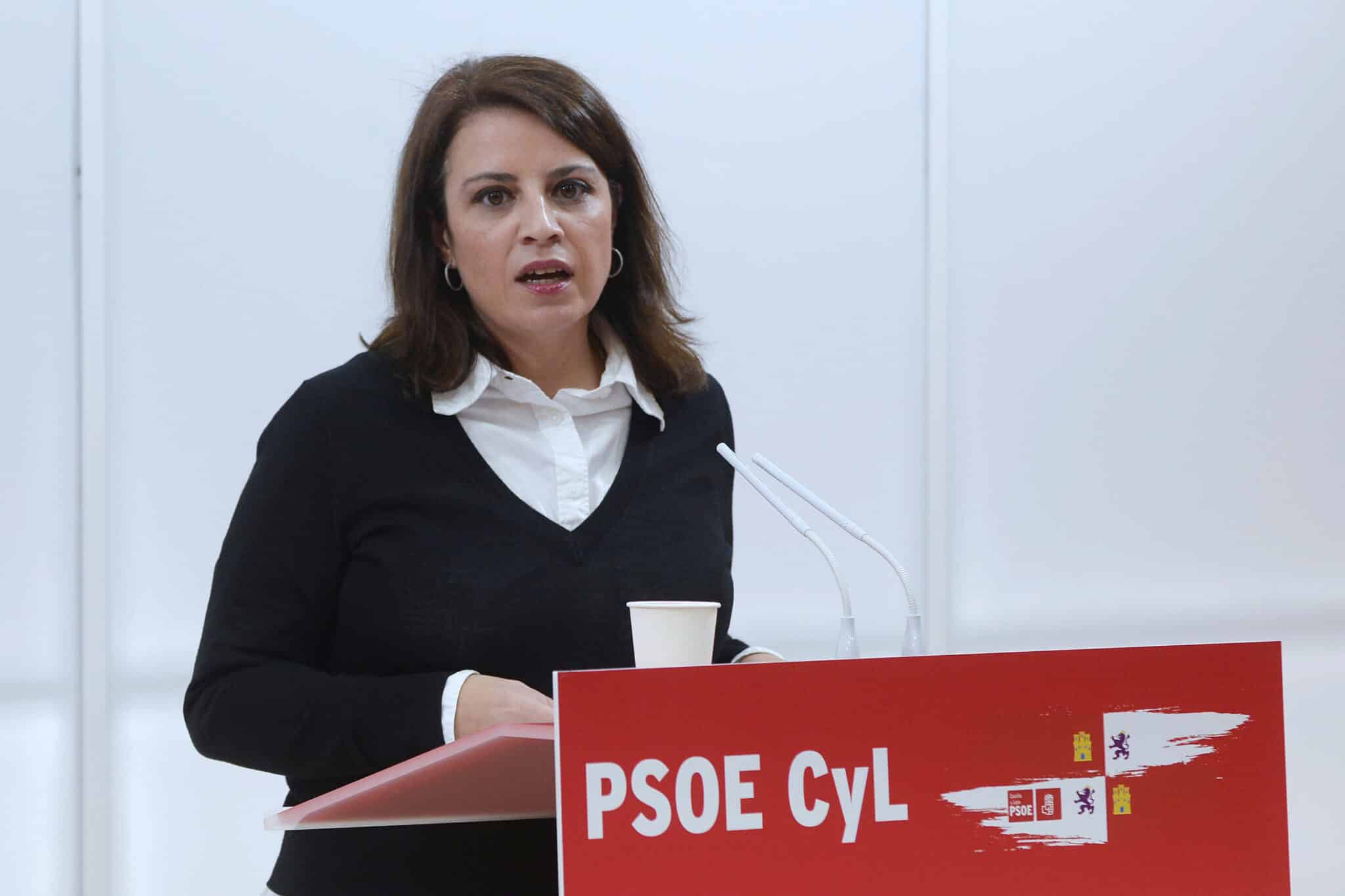 La vicesecretaria general del PSOE, Adriana Lastra