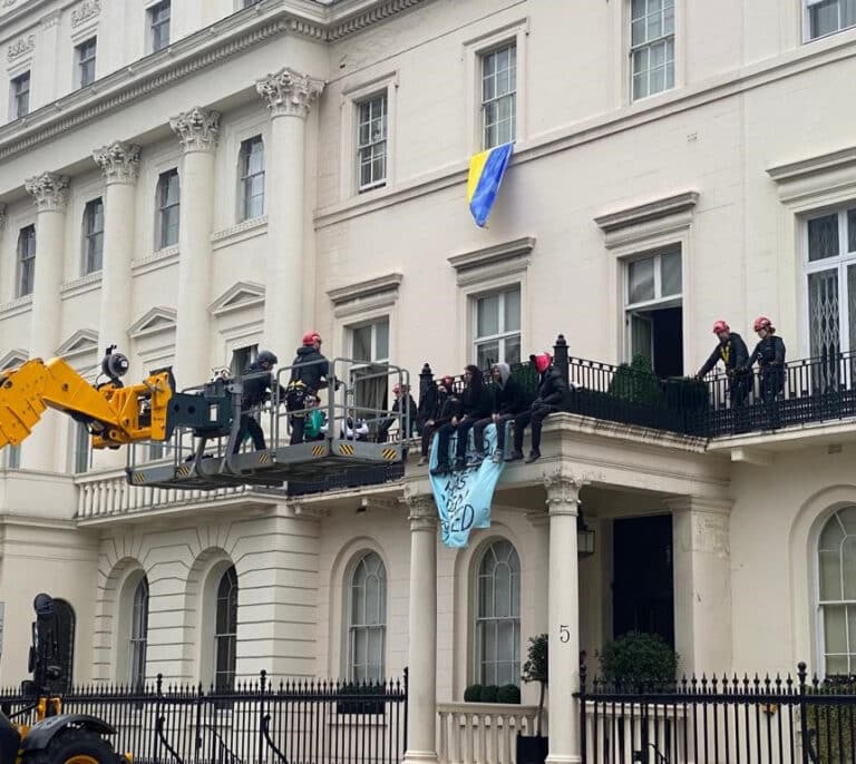 Varios okupas toman en Londres la mansión del oligarca ruso Oleg Deripaska