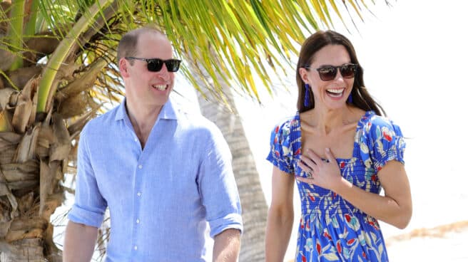 Kate Middleton y el príncipe Guillermo de viaje oficial en el Caribe