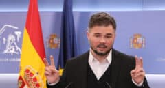Rufián cuestiona a Podemos por su momento "negro y duro" dentro del Gobierno