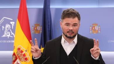 Rufián cuestiona a Podemos por su momento "negro y duro" dentro del Gobierno