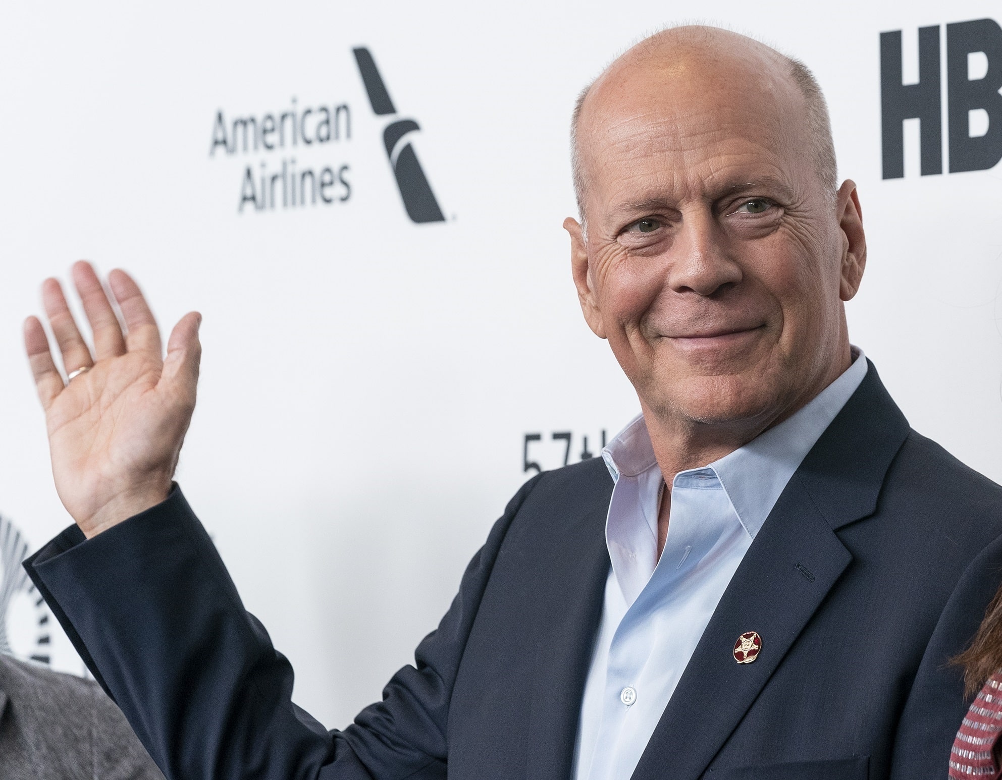 Bruce Willis en un photocall