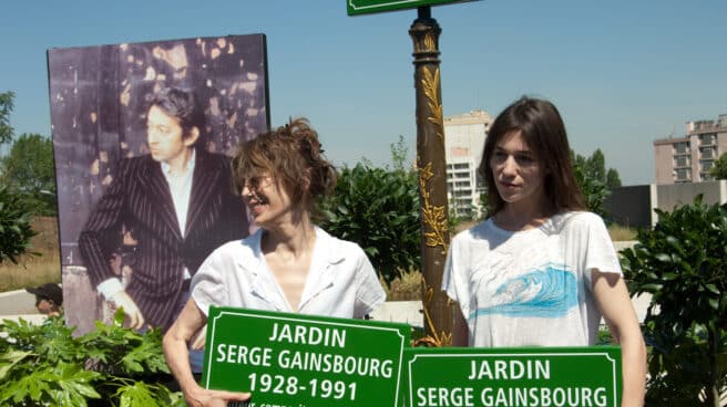 Inauguración del jardín Serge Gainsbourg.