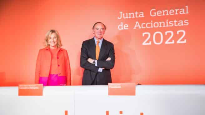 María Dolores Dancausa, CEO de Bankinter, y Pedro Guerrero, Presidente del banco 2.jpg__1648047125715 María Dolores Dancausa, CEO de Bankinter, y Pedro Guerrero, Presidente del banco