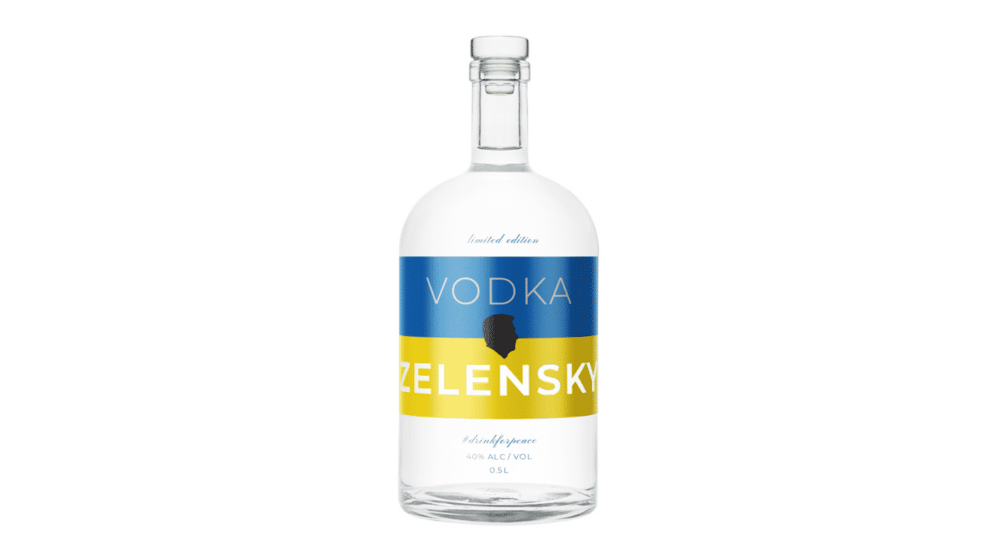 Zelensky: la nueva marca de vodka que busca la paz en Ucrania