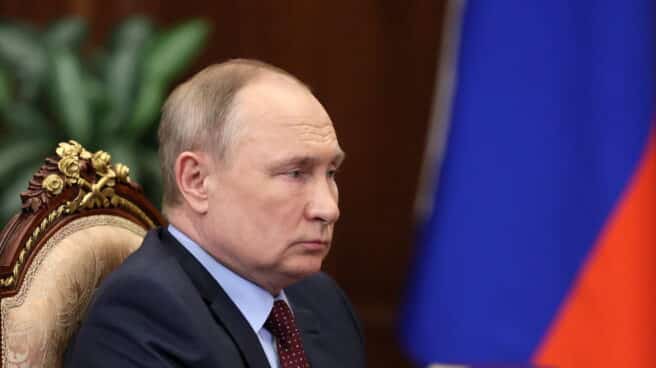 El presidente ruso, Vladimiir Putin, en Moscú