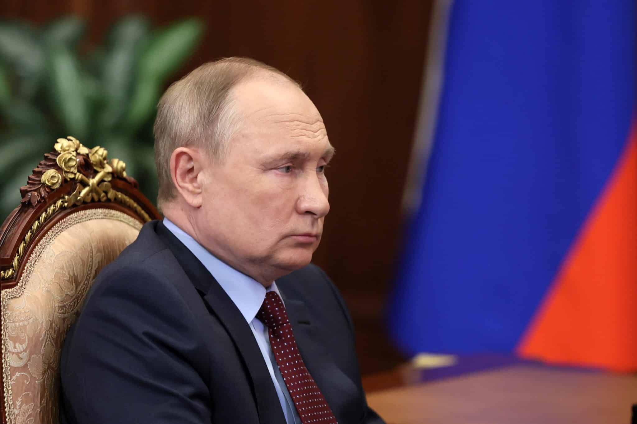 El presidente ruso, Vladimiir Putin, en Moscú