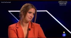 La presentadora María Casado rompe a llorar por los malos datos de audiencia de su programa en TVE