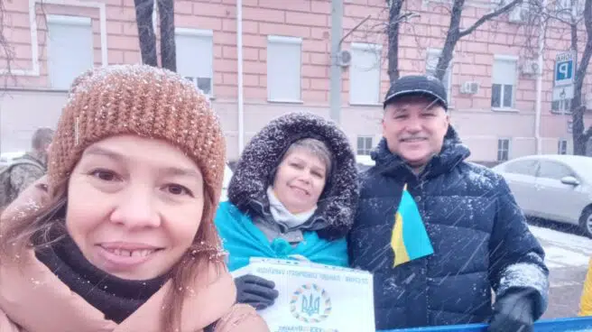 La profesora de español que resiste en Kiev: "Lo peor viene del cielo. Cuando las bombas caen, estamos indefensos"