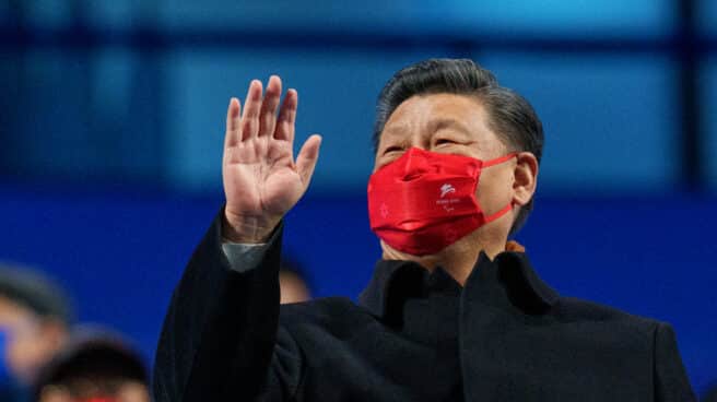 El presidente chino, Xi Jinping, en los Juegos Olímpicos