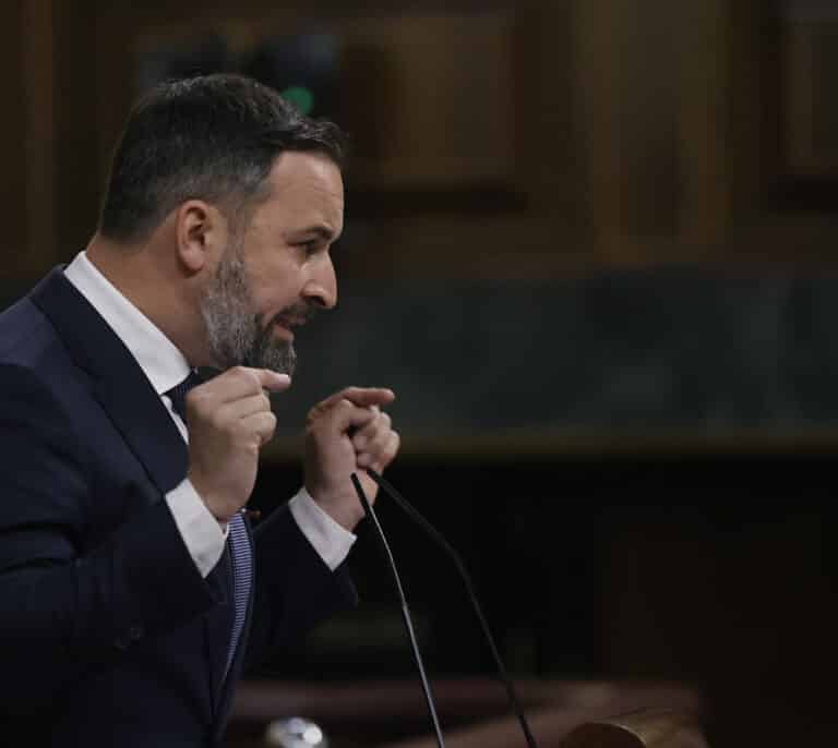 Abascal tacha a Unidas Podemos de "cómplice" de Putin por la agresión a Ucrania