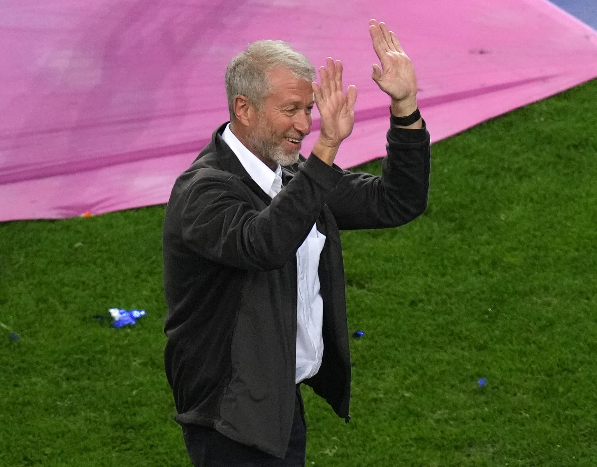 Roman Abramovich celebra la Champions League conseguida por el Chelsea en la última edición del torneo