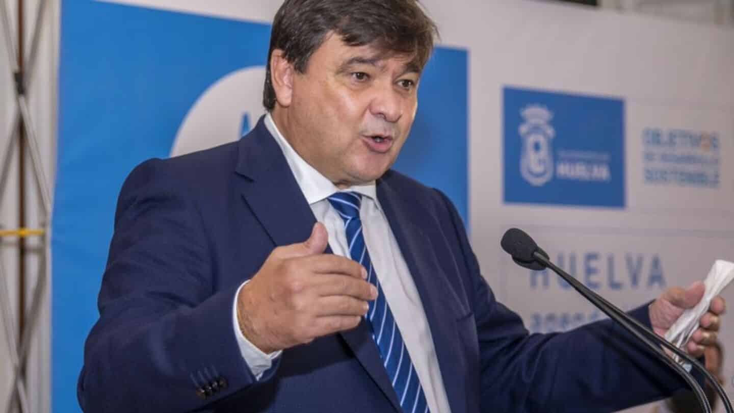 El alcalde de Huelva, Gabriel Cruz